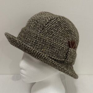 Donegal Tweed Mens Hat - Brown